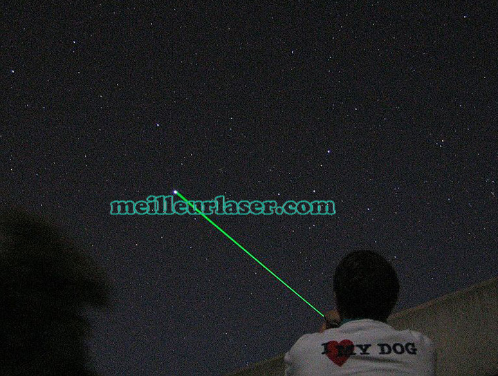 pointeur laser vert 200mW brillant
